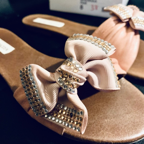 Steven Madden BRENNAA Pink Leather Sandals size 8 - Picture 2 of 6